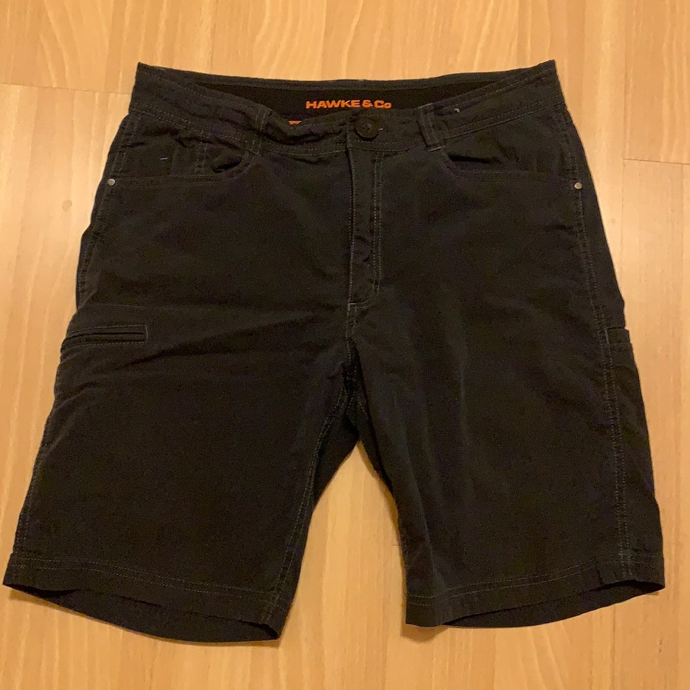Hawk & Co Faded Black Shorts